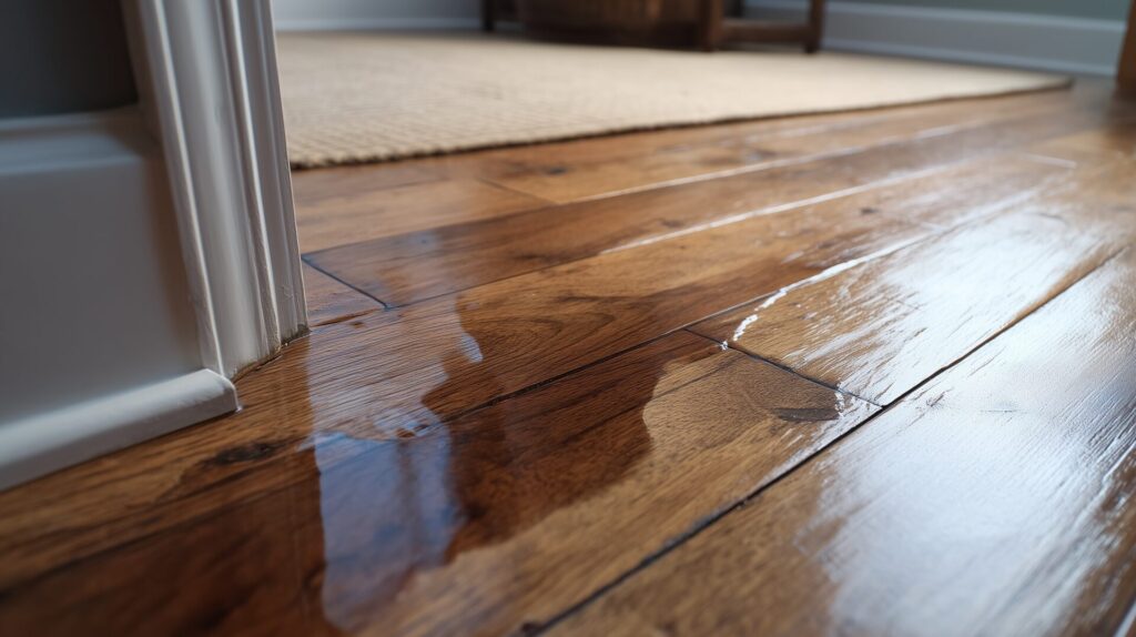 slab leak from ground